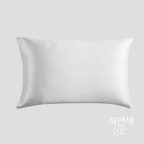 머리카락과 피부를 위한 실크 베갯잇 - 21 Momme 600 스레드 카운트 100% 뽕나무 실크 침대 베갯잇(숨겨진 지퍼 포함) 1팩 퀸 사이즈 베개 케이스 화이트, 2#하얀색
