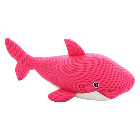 이솔홈 에어메쉬 상어인형 동물인형, 상어 인형 블루