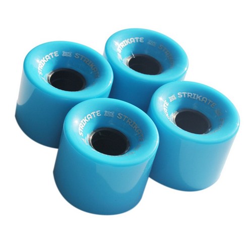 Xzante STRIKATE 4 개/대 60X45mm 크루저 스케이트 보드 휠 PU 휠 블루, 파란색