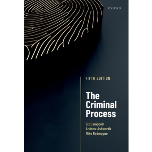 (영문도서) Criminal Process Paperback, Oxford University Press, USA, English, 9780198818403