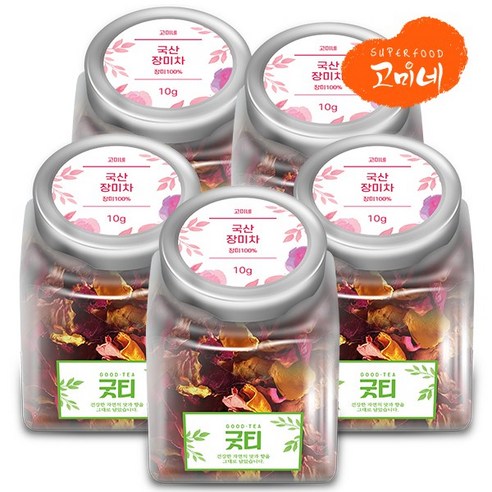 고미네 장미차, 10g, 1개입, 1개