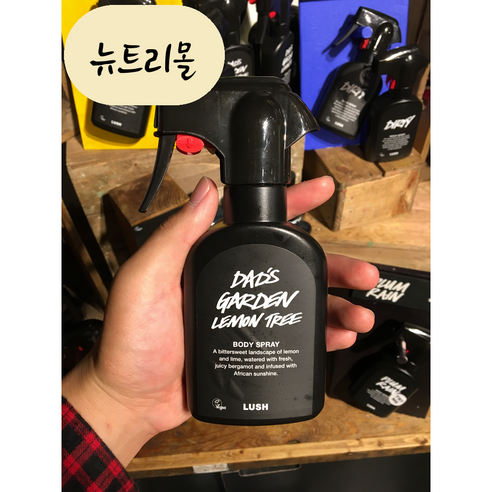 [해외] 러쉬 영국 대드스가든 레몬트리 바디 스프레이 200ml 베스트몰 유럽직송, 1개