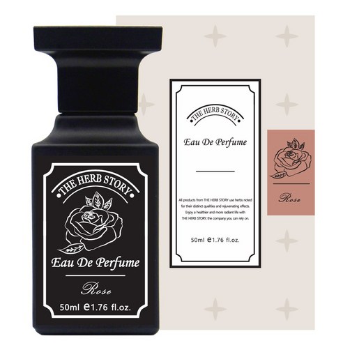 더허브스토리 오드 퍼퓸 아로마 니치 향수, 로즈, 1개, 50ml