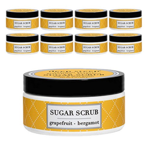 딥스팁 슈가 스크럽, 226g, Grapefruit - Bergamot, 9개