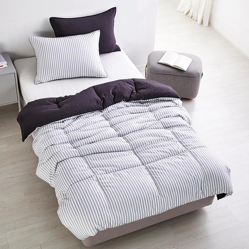 부드러운 촉감으로 포근한 휴식을 선사하는 소프트워싱 리버시블 차렵이불