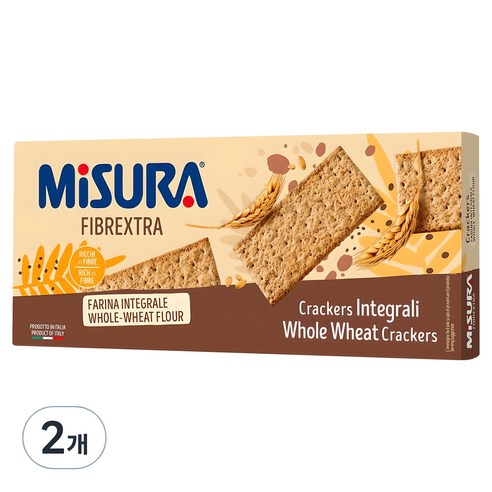 미주라 통밀 크래커, 385g, 2개