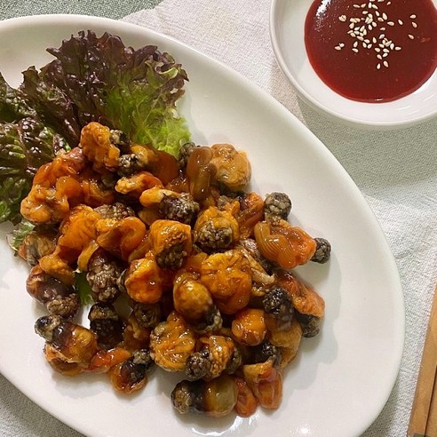 신선한 통영미더덕의 맛과 편리함을 즐기는 당일채취 손질깐 통영미더덕