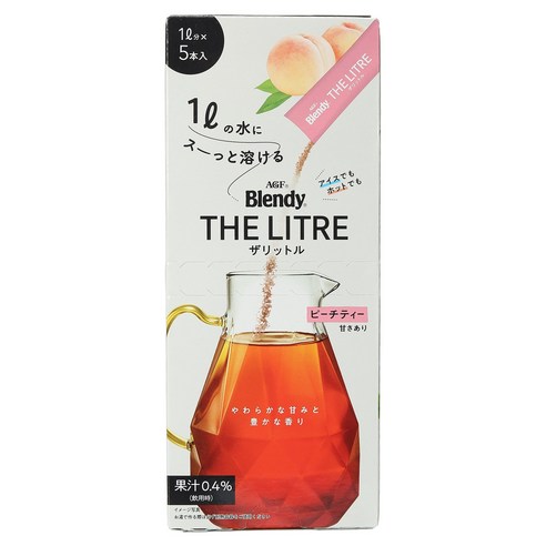 블랜디 더 리터 피치 티, 1개, 13g, 5개입