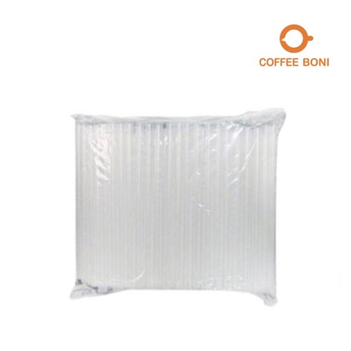 커피보니 스무디빨대 버블티빨대 21cm 200개입 벌크포장, 200개, 1개