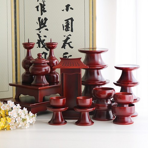 박씨상방(주) 남원 특민자 물푸레 제사 제기 세트, 1개, 21조째 제사목기 박씨상방(주) 남원 특민자 물푸레 제사 제기 세트, 1개, 21조째 제사목기