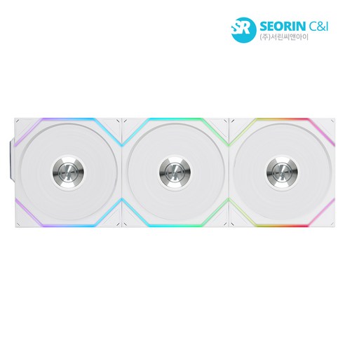 LIAN LI UNI FAN TL Wireless 120 화이트 3팩, 1세트