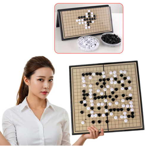 Kdo 접이식 자석 바둑판 세트로 즐기는 바둑의 매력 원목바둑판