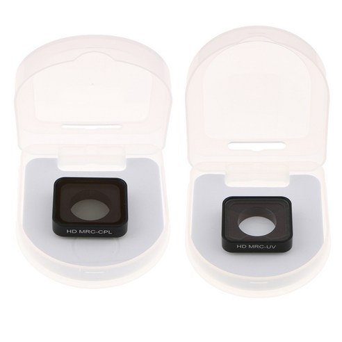 2x UV/CPL 컬러 필터 키트 렌즈 보호대 GoPro Hero 7 6 5 카메라, 설명, 설명 설명, 설명