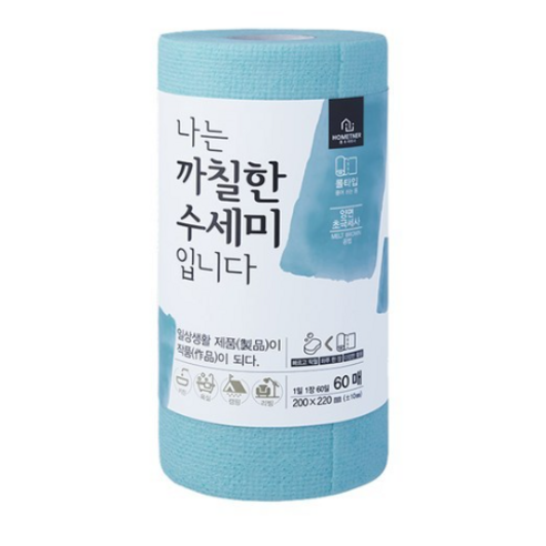 홈트너 나는 까칠한 수세미 입니다, 민트, 3개