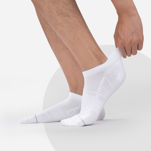 활발한 라이프스타일을 위한 프리미엄 발목 보호 에어메시 양말