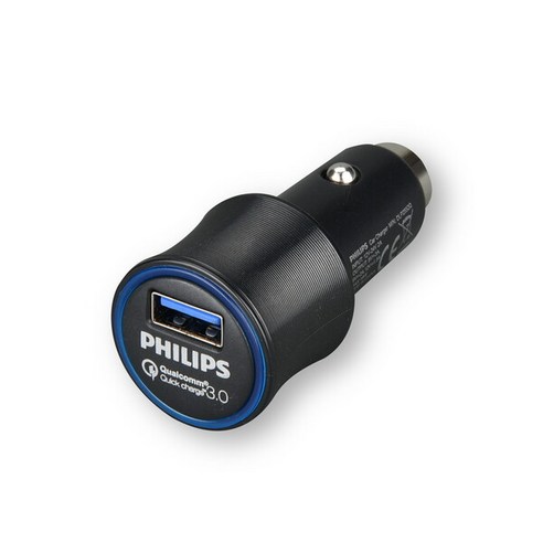 필립스 차량용 퀵충전기 QC3.0M DLP2552Q 케이블미포함, 1개