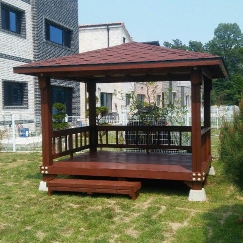 사각정자 원두막, 당신의 야외 생활을 특별하게 디자인하다