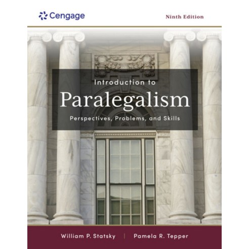 (영문도서) Introduction to Paralegalism: Perspectives Problems and Skills Paperback, Cengage Learning, English, 9780357933411