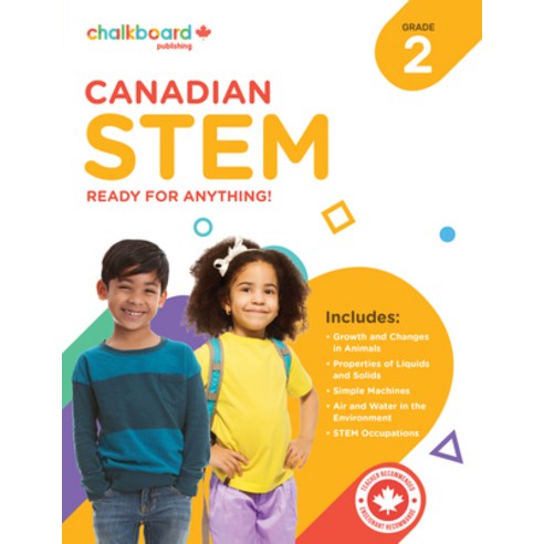 (영문도서) Canadian Stem Grade 2 Paperback, Chalkboard Publishing, English, 9781771054263