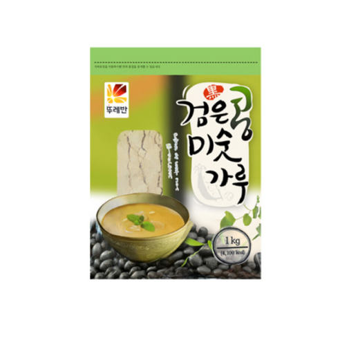 뚜레반 검은콩 미숫가루, 1kg, 6개