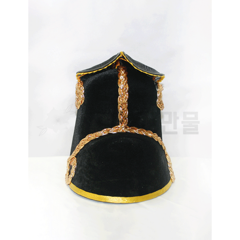 기본 익선관(3색), 검정, 1개 임금모자 기본 익선관(3색), 검정, 1개 임금모자