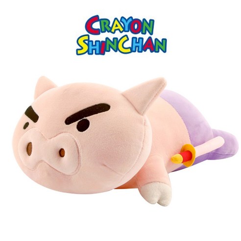 짱구 부리부리 대마왕 바디 모찌 쿠션 인형 50cm 돼지, 1개