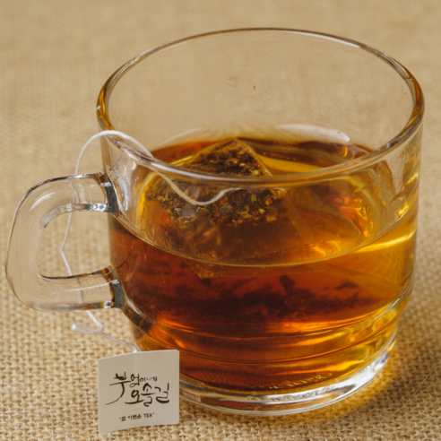 향긋한 구수함으로 건강을 채우는 시간, 부엉이네오솔길 유기농 작두콩차!