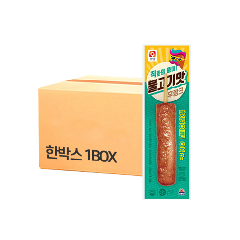 사조오양 불고기맛 후랑크 70g x 10개 편의점 핫바