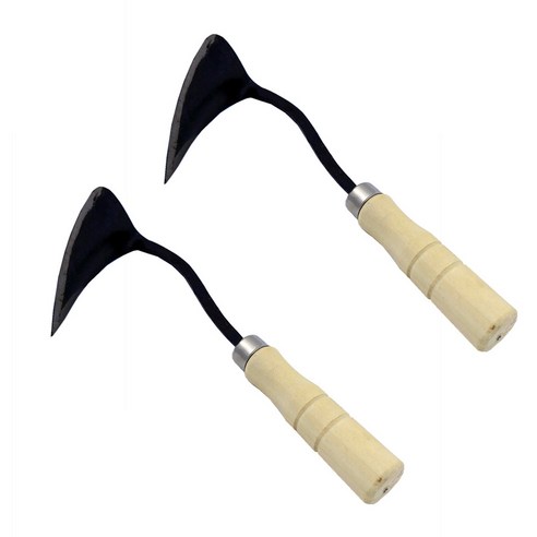 JK 호미 해루질 텃밭 농기구 잡초제거 원예 제초 조개잡이 분갈이 주말농장 도시농부, 2개