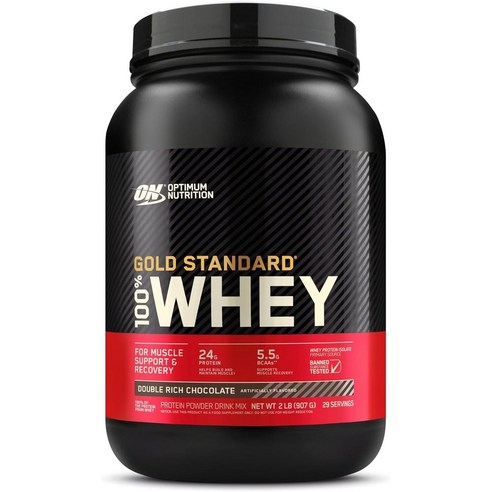 Optimum Nutrition Gold Standard Whey 단백질 2파운드, 907g, 1개