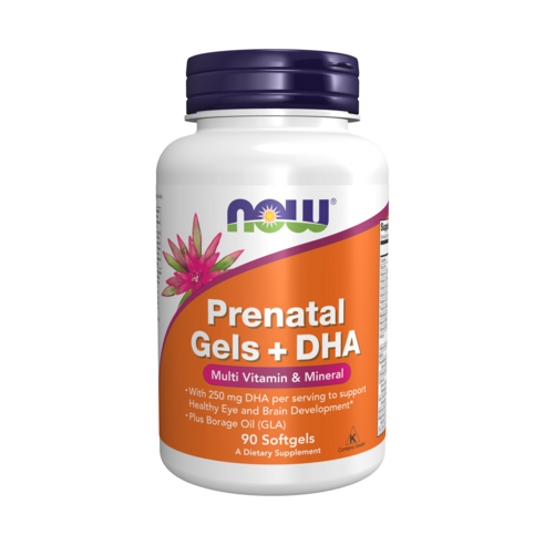 나우푸드 프리네이탈 젤 + DHA 250mg 소프트젤, 90개입, 1개