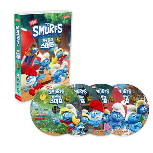 [DVD] NEW The Smurfs 개구쟁이 스머프 1집, 없음