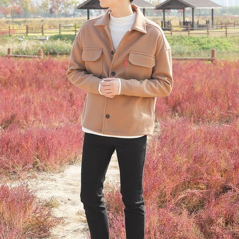 포근한 겨울용 자켓 더맨쉽 울라이크 오버핏