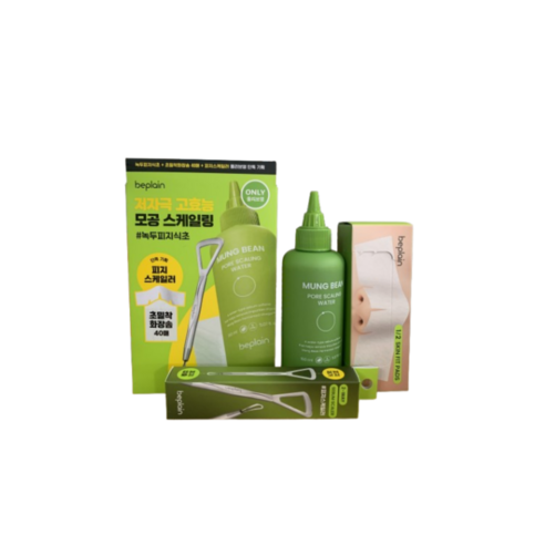 증정 비플레인 소윤 녹두 모공 스케일링 워터 150mL + 초밀착 화장솜 40매 + 피지 스케일러 툴 상세설명에서몇갠지꼭꼭확인 - 오일/워터 | 쿠팡