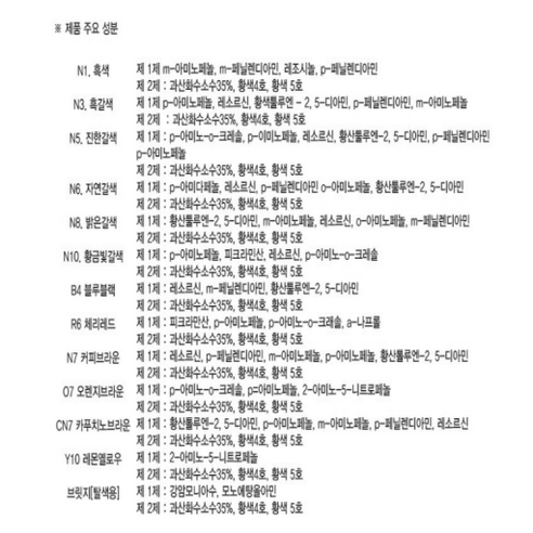 가정에서 즐기는 살롱 수준의 염색: 꽃을든남자 크리닉 칼라염색약