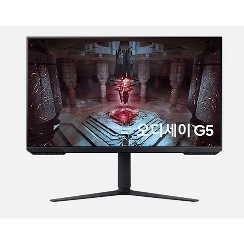 삼성 오디세이 G5 S27CG510 QHD 165Hz 27인치 게이밍 모니터, LS27CG510EKXKR