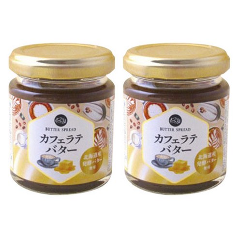 Kaneka Foods Co. Ltd. 카페라떼 버터, 2개, 100g