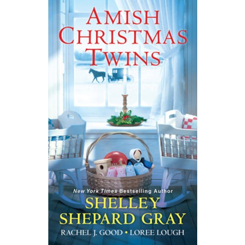 (영문도서) Amish Christmas Twins Mass Market Paperbound, Zebra, English, 9781420147360