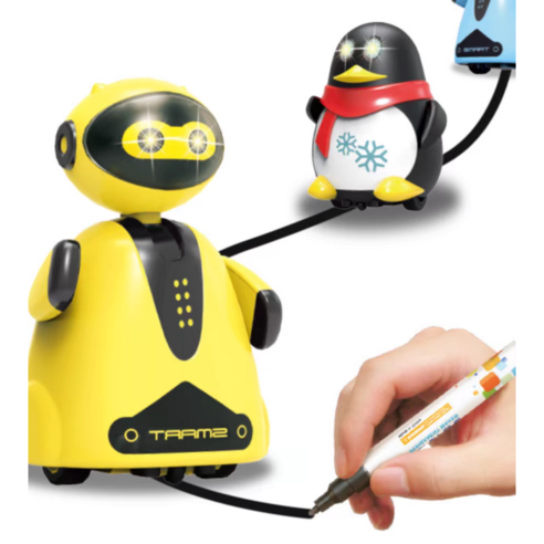 선따라가는 로봇 장난감 스마트 센서, 스마트로봇(블루), 1개