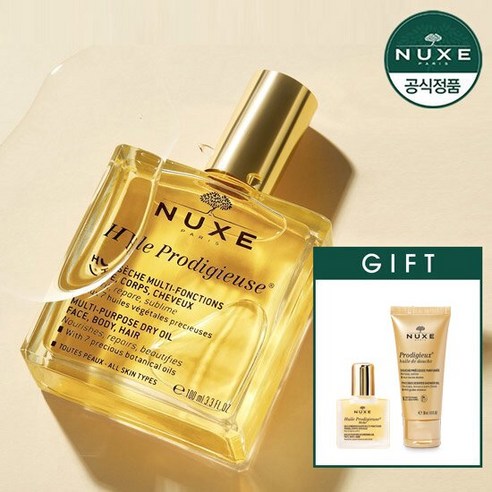 눅스 윌 프로디쥬스 멀티 드라이 오일 100ml +GIFT, 색상:공통, 사이즈:공통|스타일:공통|사은품/추가구성:공통