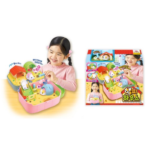 사랑스러운 햄찌와 함께하는 행복한 공간, 미미월드 해바라기씨를 따라오는 햄찌 하우스