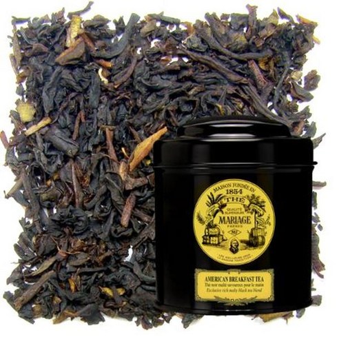 마리아쥬프레르 잎차 100g 아메리칸 브랙퍼스트 AMERICAN BREAKFAST TEA Black tea for breakfast, 1개