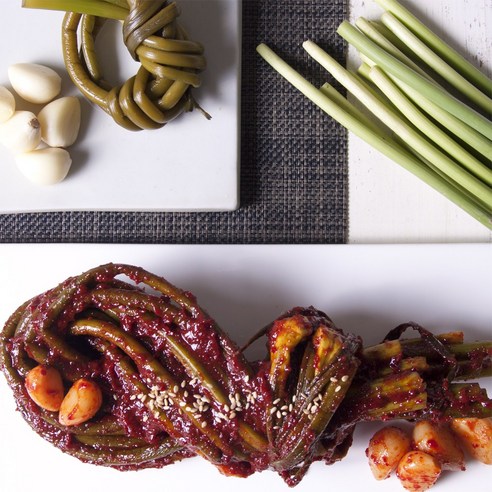 마늘쫑무침 400g 마늘쫑 장아찌 반찬, 단품, 1개