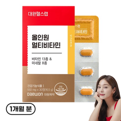 대원헬스랩 올인원 멀티비타민, 1개, 30정
