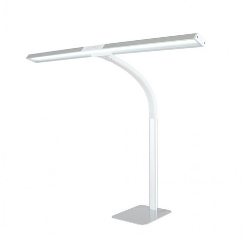 필립스 위즈 컬러 앰비언스 LED 스마트 전구 8.5W, 전구색, 1개 조명/스탠드 12 파파 LED와이드스탠드 800B (화이트) 스탠드타입 / 학습용 사무용, 와이드스탠드800B(스탠드형)(화이트)