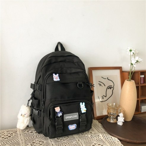 엘에스 캐주얼 학생 가방 데일리 백팩