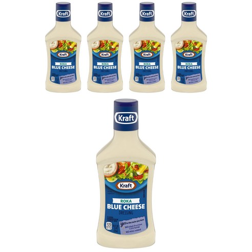 크래프트 로카 블루 치즈 드레싱, 5개, 473ml