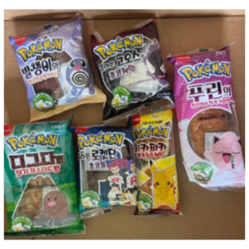 포켓몬빵1개 / 띠부띠부씰포함, 1세트