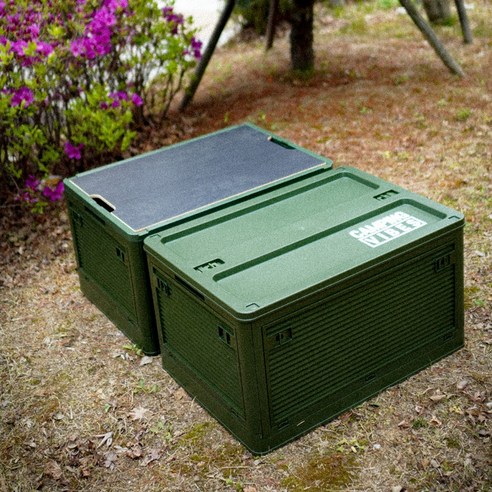 캠핑 장비 정리를 위한 필수품: 캠핑바이브스 폴딩박스