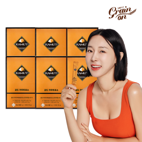 골드 카무트효소, 90g, 6개